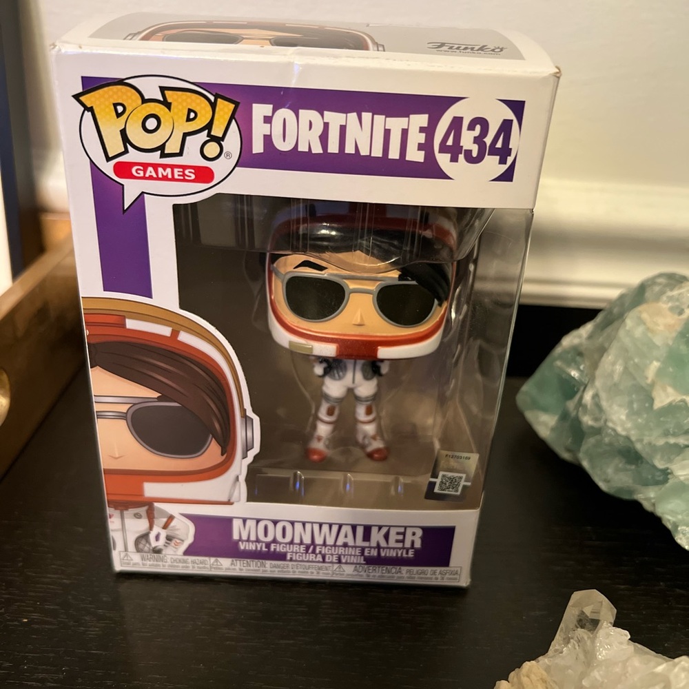 Funko Pop! Games Fortnite Moonwalker Action Figure - Red, White, Black